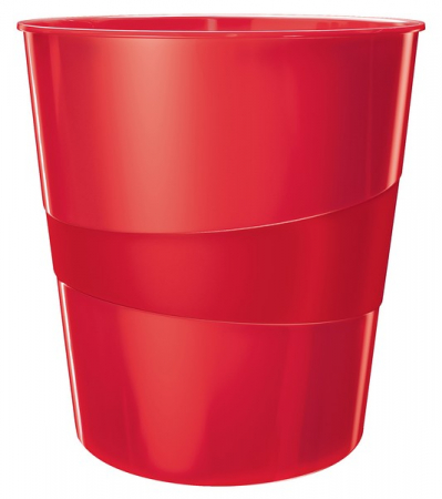 Cos hartii Leitz WOW 15l roz metalizat [0]