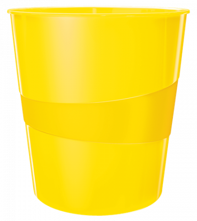 Cos hartii Leitz WOW 15l roz metalizat [0]