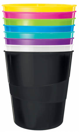 Cos hartii Leitz WOW 15l roz metalizat [1]