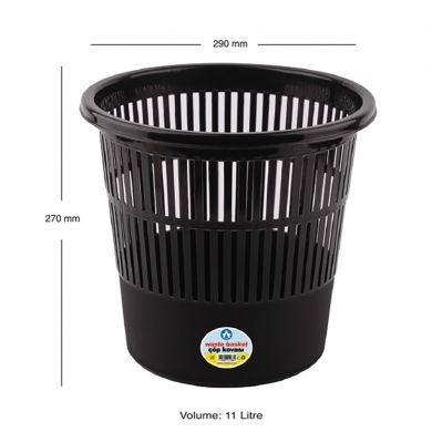 Tehnica si mobilier pentru birou - Cos hartii Leitz WOW 15l roz metalizat