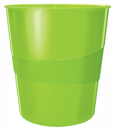 Cos hartii Leitz WOW 15l roz metalizat [0]