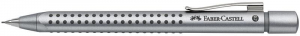 Creion mecanic 0.7mm Faber-Castell Grip 2011, argintiu [1]