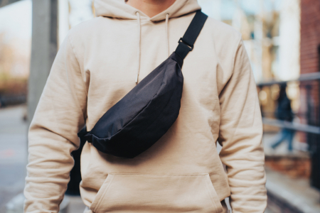Geanta sling Crescent AWARE™ semiluna rPET [10]
