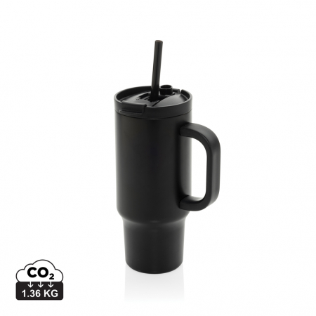 Pahar Cruiser otel reciclat 480 ml antiscurgere cu maner [0]