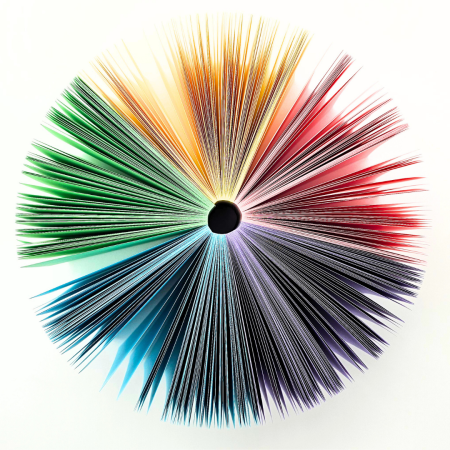 Cub hartie color 9x9 cm, 500 file, lipit [3]