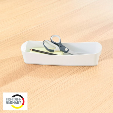 Cutie depozitare Leitz MyBox, 30x5x10 cm, culori duale, alb-gri [2]