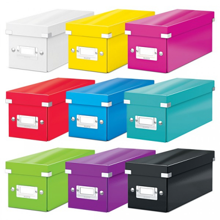 Cutie depozitare Leitz WOW Click&Store 143x136x352mm, galben [5]