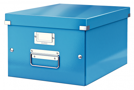 Cutie depozitare Leitz WOW Click&Store 281x200x370mm, albastru [0]
