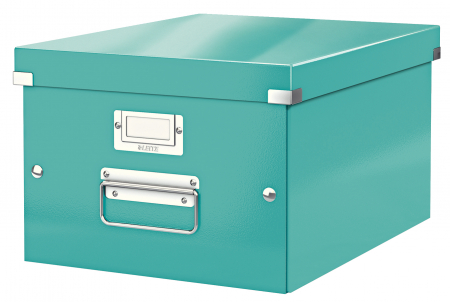 Cutie depozitare Leitz WOW Click&Store 281x200x370mm, turcoaz [2]