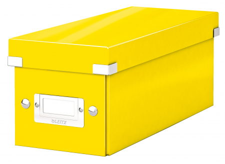 Cutie depozitare Leitz WOW Click&Store 143x136x352mm, galben [0]