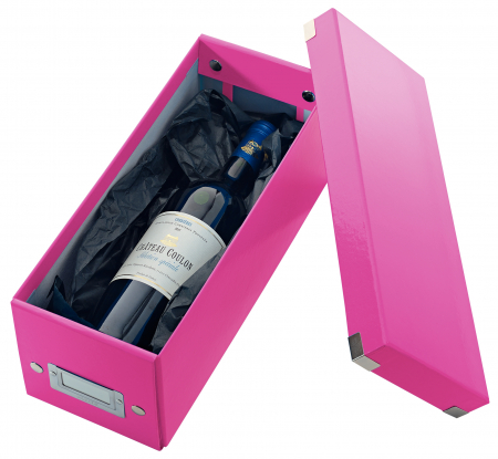 Cutie depozitare Leitz WOW Click&Store 143x136x352mm, roz [2]