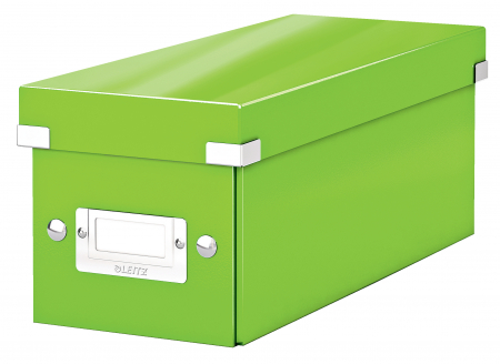 Arhivare si depozitare - Cutie depozitare Leitz WOW Click&Store 143x136x352mm, verde