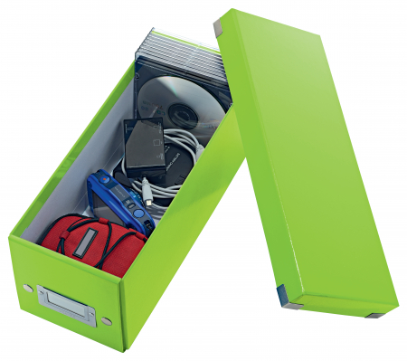 Cutie depozitare Leitz WOW Click&Store 143x136x352mm, verde [1]