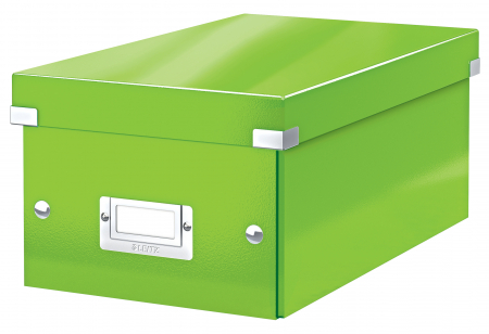 Arhivare si depozitare - Cutie depozitare Leitz WOW Click&Store 206x147x352mm, verde