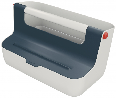 Cutie portabila cu organizator Leitz Cosy, PS, cu maner, 36x19x21 cm [0]