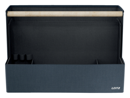 Cutie portabila cu organizator LEITZ material textil cu maner albastru [8]