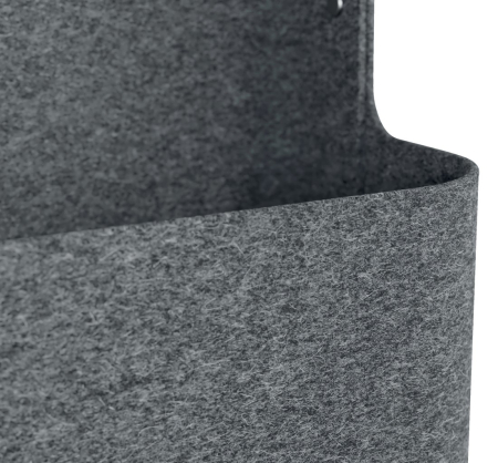 Cutie portabila organizator textil cu maner negru Leitz [7]