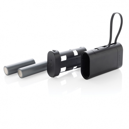 Powerbank 10.000 mAh RCS cu baterie detasabila, CycleCell [4]