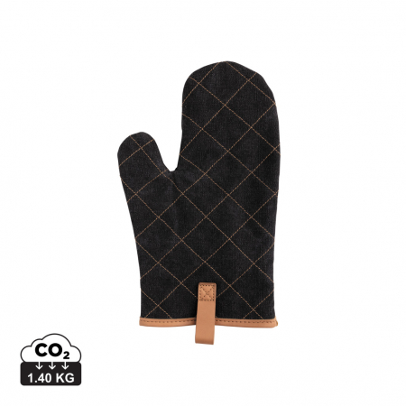 Casa si bucatarie - Manusa de cuptor Deluxe din canvas – Protectie termica si design elegant