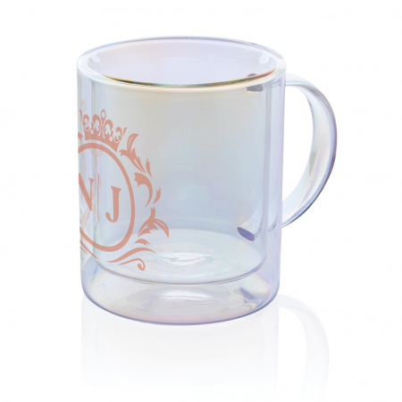 Cana deluxe cu perete dublu din sticla borosilicata, 330ml [7]