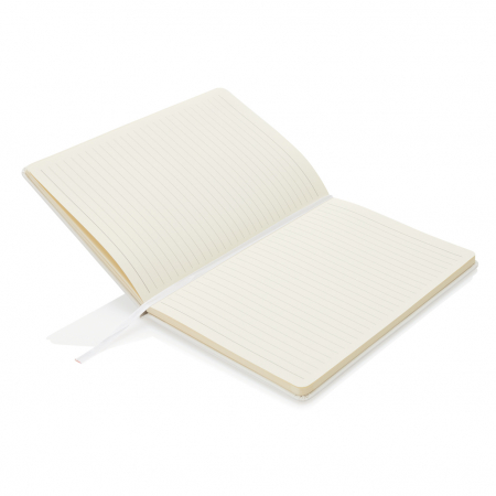 Agenda A5 Deluxe coperta tare – dictando crem, 160 pagini, personalizabila [3]