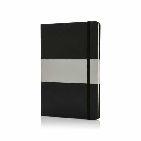 Agenda A5 Deluxe coperta tare – dictando crem, 160 pagini, personalizabila [1]