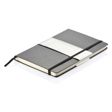 Agenda A5 Deluxe coperta tare – dictando crem, 160 pagini, personalizabila [3]