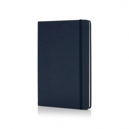 Agenda A5 PU Deluxe coperta tare – 160 pagini crem, personalizabila [1]