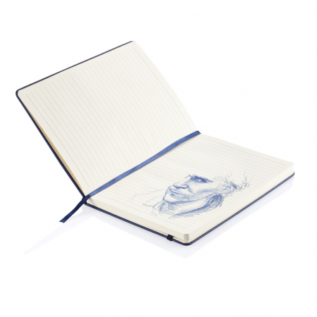 Agenda A5 PU Deluxe coperta tare – 160 pagini crem, personalizabila [4]