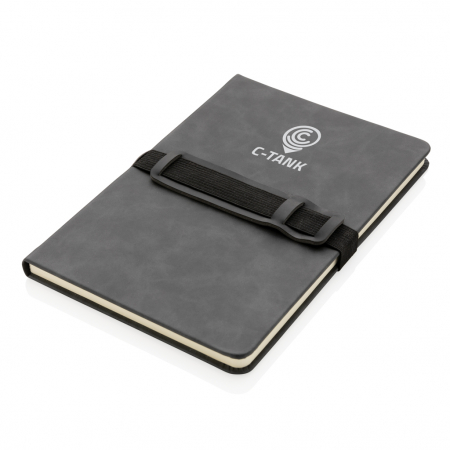 Agenda A5 deluxe PU cu suport telefon si pix – personalizabila si eleganta [8]