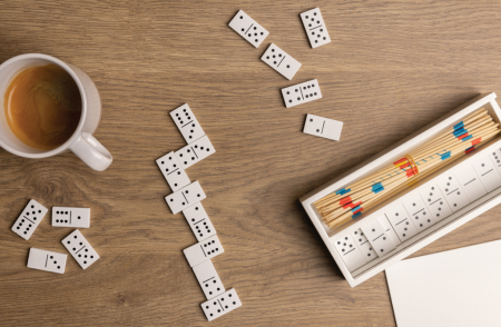 Set Deluxe Mikado si Domino din lemn FSC® [6]