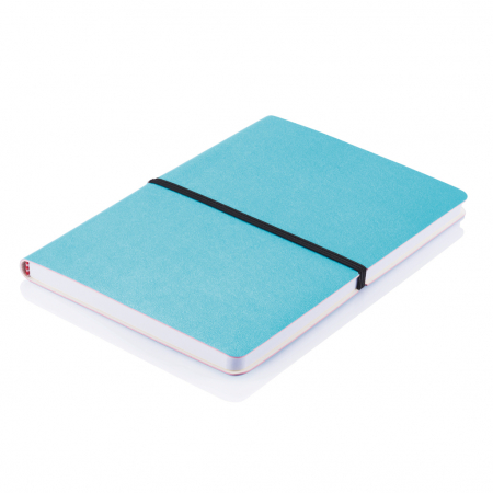 Agenda A5 Deluxe cu coperta flexibila PU – 192 pagini albe [2]