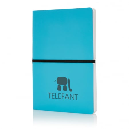 Agenda A5 Deluxe cu coperta flexibila PU – 192 pagini albe [6]