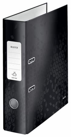 Bibliorafturi, caiete mecanice, separatoare - Biblioraft 80mm Leitz 180 WOW, roz metalizat
