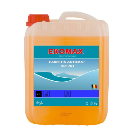 Articole pentru rufe, casa, geamuri, mobila - Detergent automat covoare Ekomax Carpetin 5L