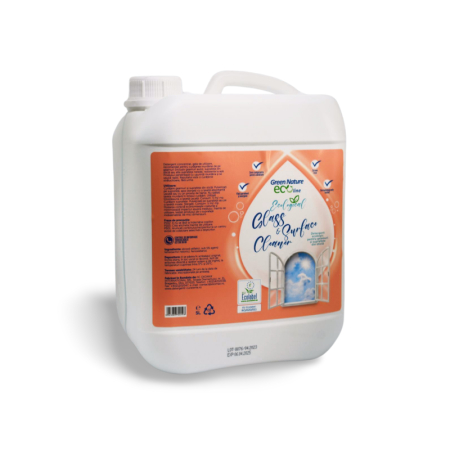 Articole pentru rufe, casa, geamuri, mobila - Detergent geamuri si sticla Ekomax Green Nature Eco Line 5L