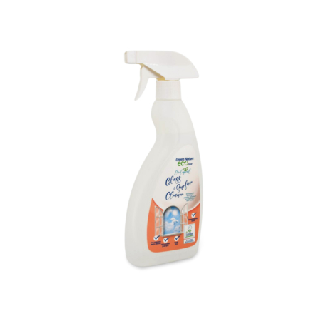 Articole pentru rufe, casa, geamuri, mobila - Detergent geamuri si sticla Ekomax Green Nature Eco Line cu pulverizator 500ml
