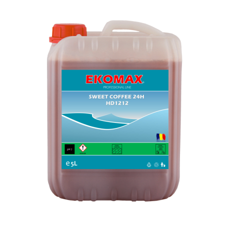 Unitate Protejata - PRODUCTIE - Detergent pardoseli Ekomax Sweet Coffee 24h 5L