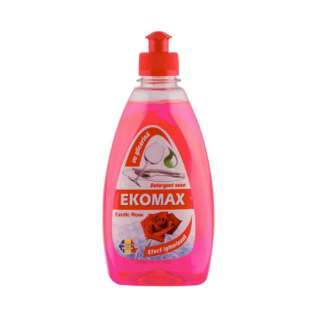 Noutati si inovatii - Detergent vase Ekomax Ultradish Exotic Rose 500ml