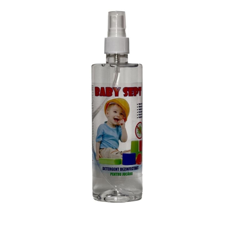 Unitate Protejata - PRODUCTIE - Dezinfectant jucarii Ekomax Baby Sept cu pulverizator 330ml