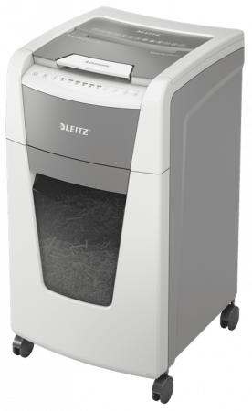 Distrugatoare documente - Distrugator pentru documente Leitz IQ Slim Home Office, P4, cross-cut(confetti)