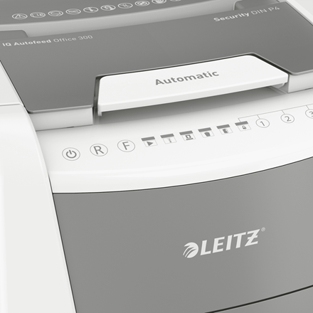 Distrugator pentru documente Leitz IQ Slim Home Office, P4, cross-cut(confetti) [1]
