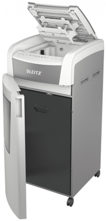 Distrugator pentru documente Leitz IQ Slim Home Office, P4, cross-cut(confetti) [3]