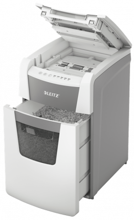 Distrugator pentru documente Leitz IQ Slim Home Office, P4, cross-cut(confetti) [3]