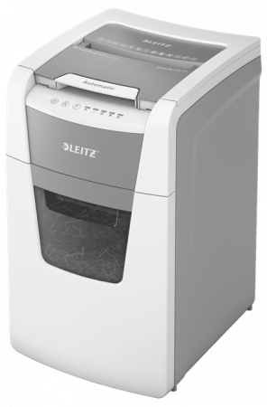 Distrugatoare documente - Distrugator pentru documente Leitz IQ Slim Home Office, P4, cross-cut(confetti)
