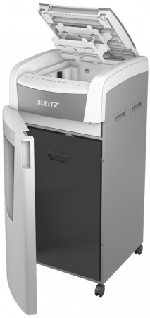 Distrugator pentru documente Leitz IQ Slim Home Office, P4, cross-cut(confetti) [2]