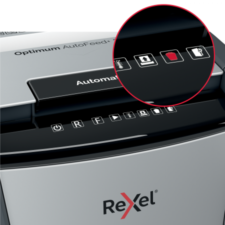 Distrugator documente REXEL PROMAX RSX1538, 15 coli, P4, cross-cut (confeti) [6]