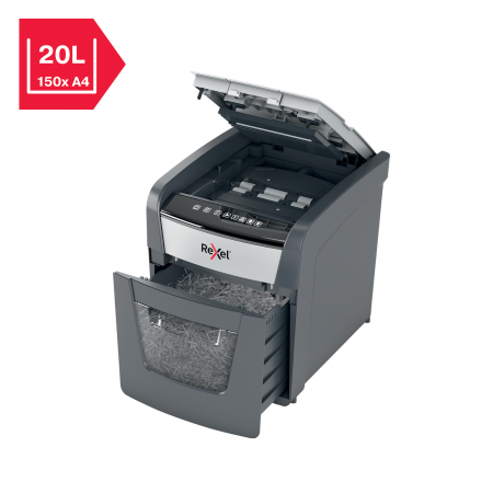 Distrugator documente REXEL PROMAX RSX1538, 15 coli, P4, cross-cut (confeti) [7]