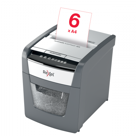 Distrugator documente REXEL PROMAX RSX1538, 15 coli, P4, cross-cut (confeti) [2]