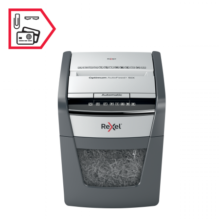 Distrugator documente REXEL PROMAX RSX1538, 15 coli, P4, cross-cut (confeti) [5]